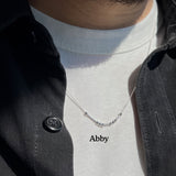 Tulas Shop Morse Code Necklace