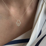 Hamza Hand Necklace