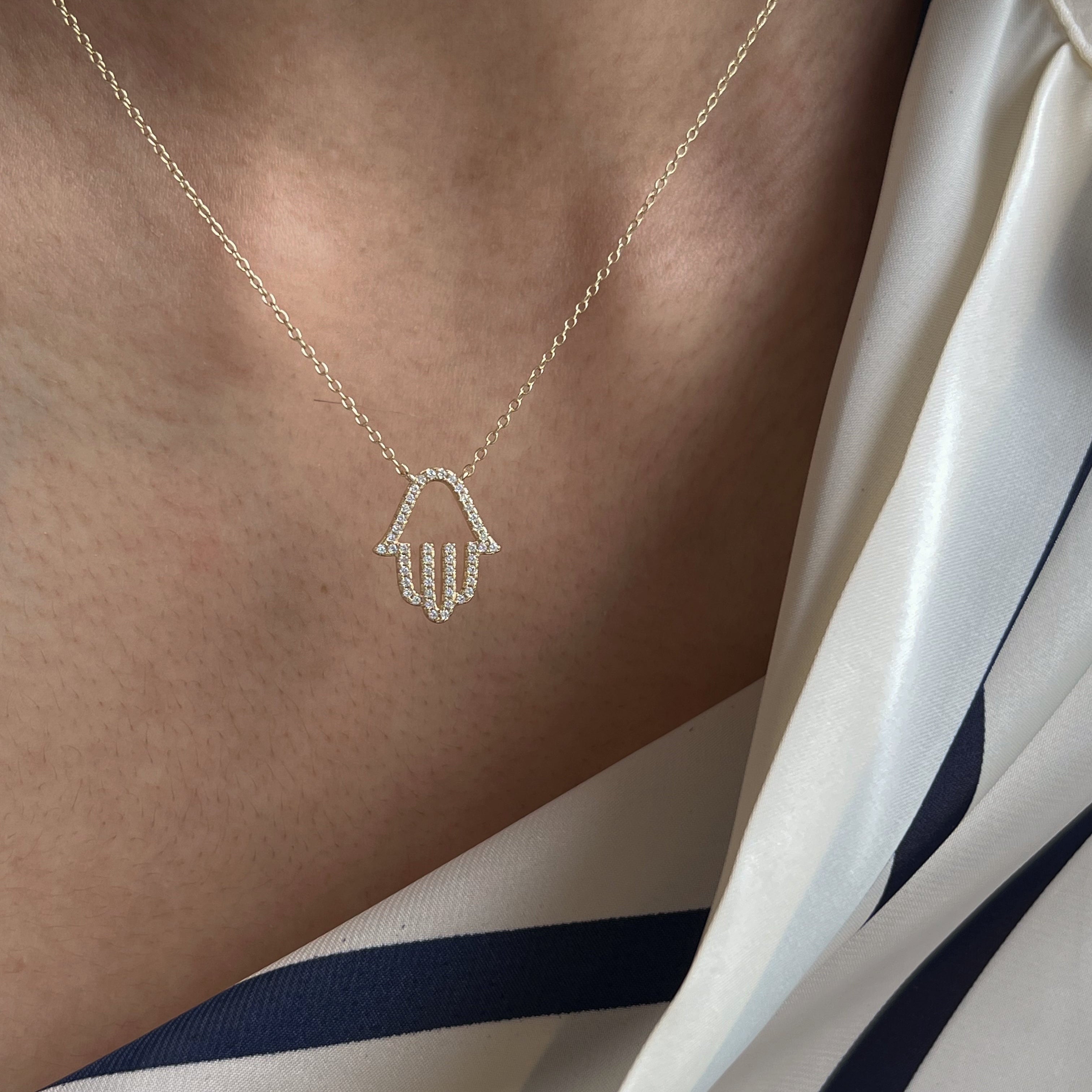 Hamza Hand Necklace
