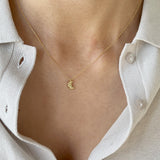 Croissant Necklace