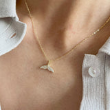 Whale Tail Necklace