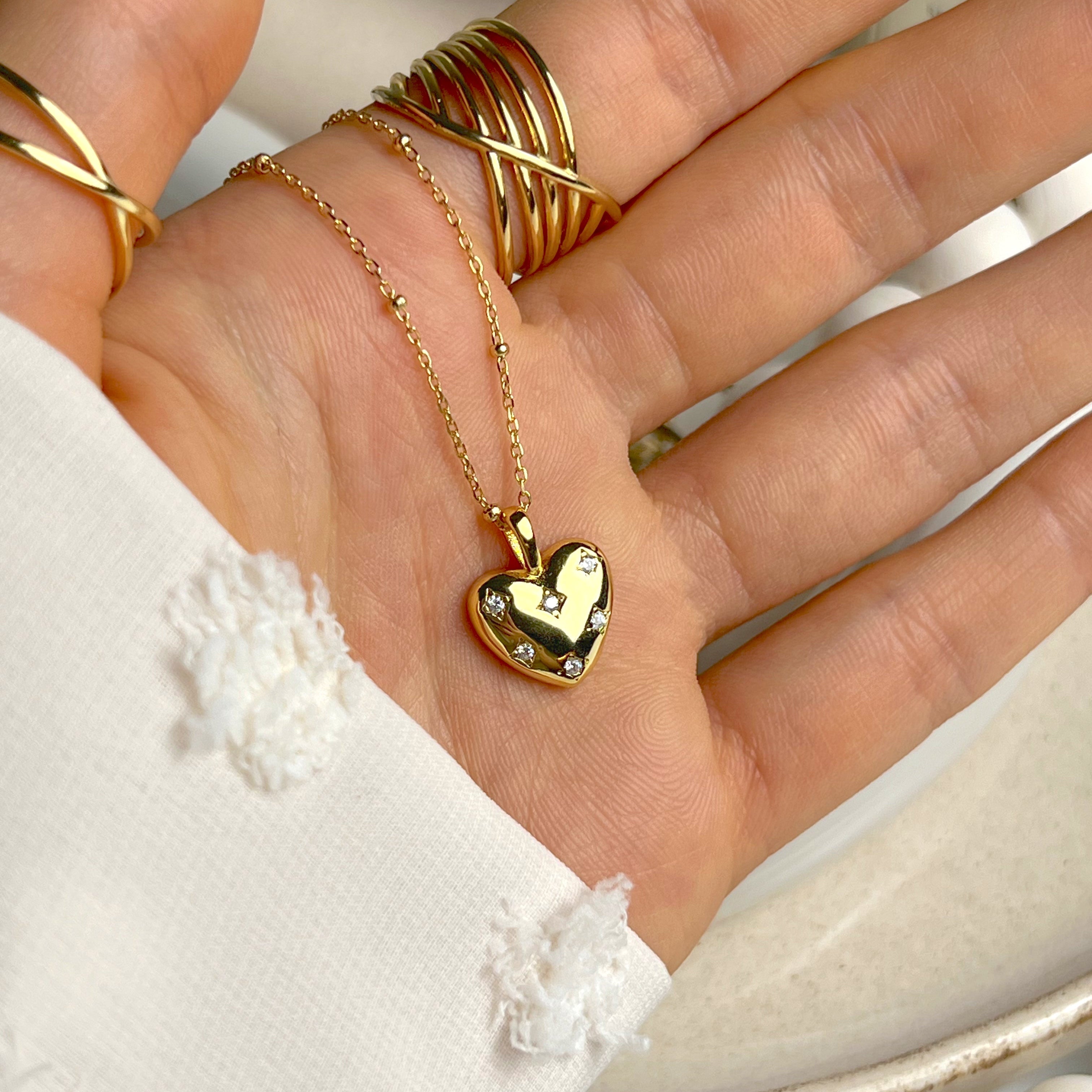 My Diamond Heart Necklace