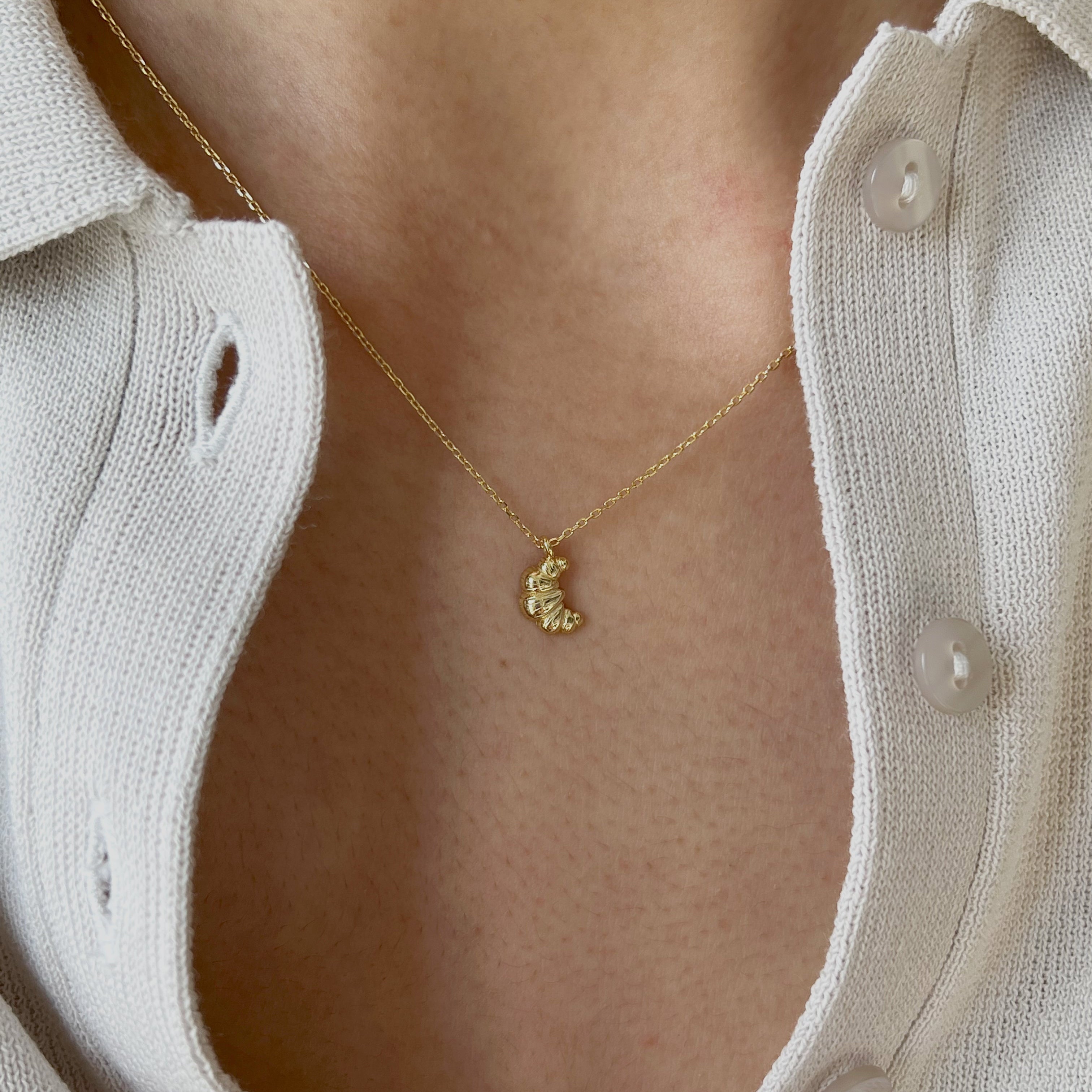Croissant Necklace