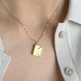Envelope Necklace