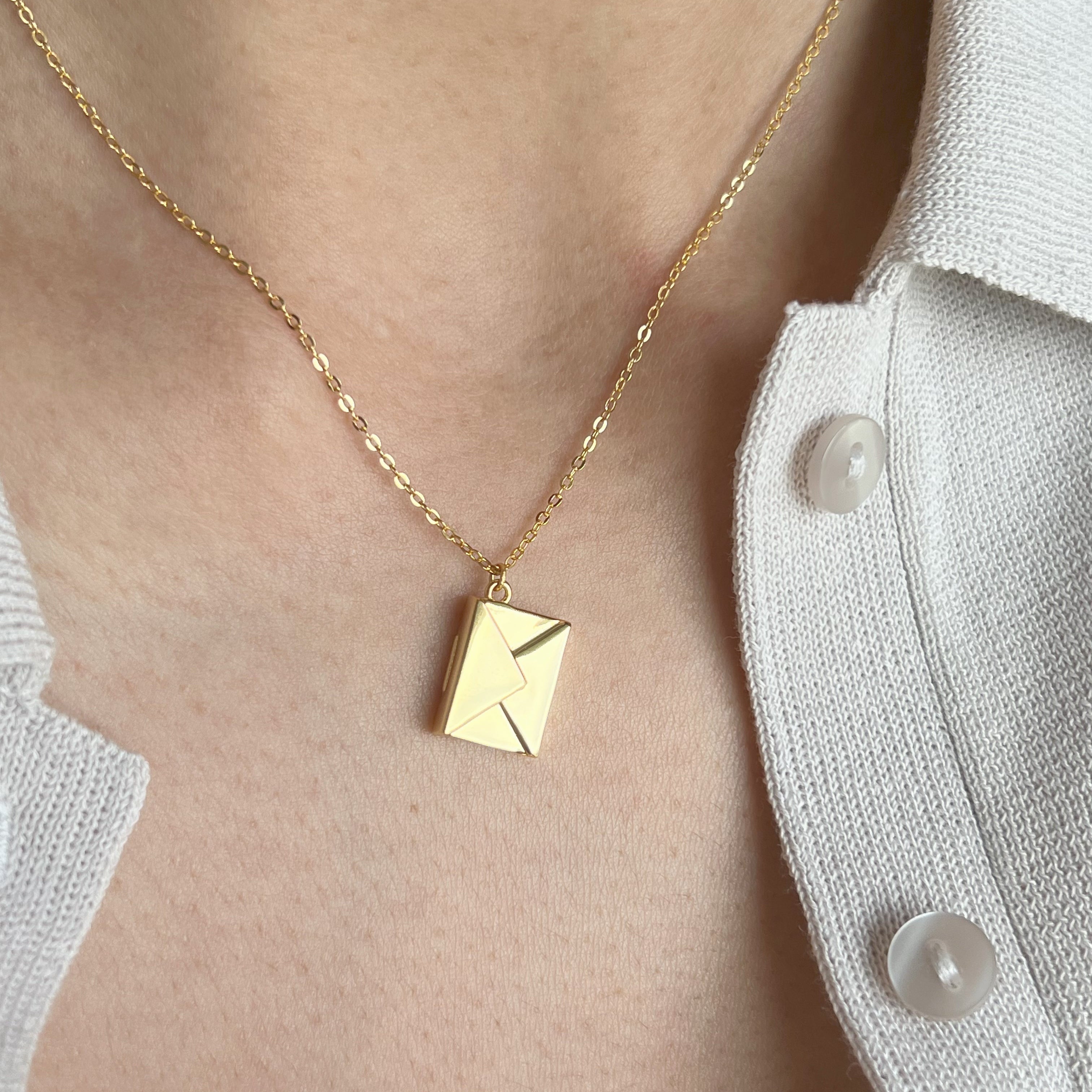 Envelope Necklace