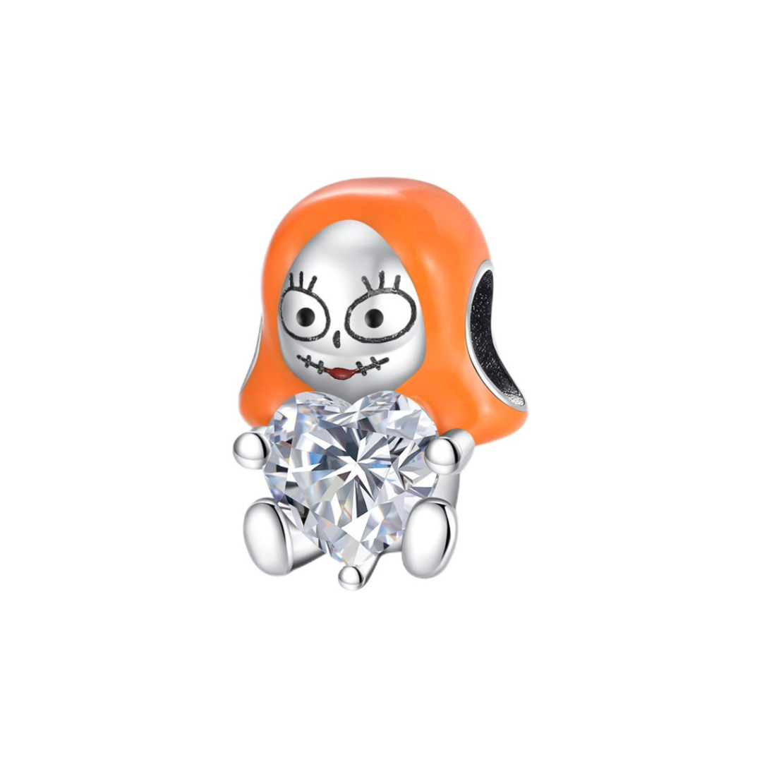 Disney The Nightmare Before Christmas Sally Heart Charm