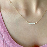 Pearl Bar Necklace