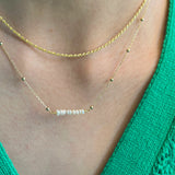 Pearl Bar Necklace