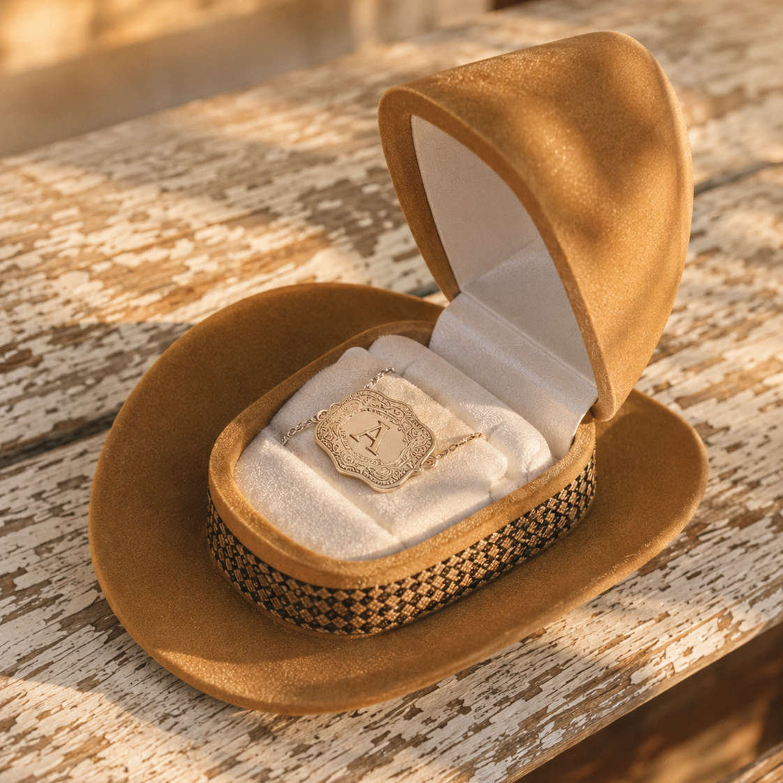 Cowboy Hat Gift Box