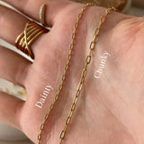 Initial Tag Necklace