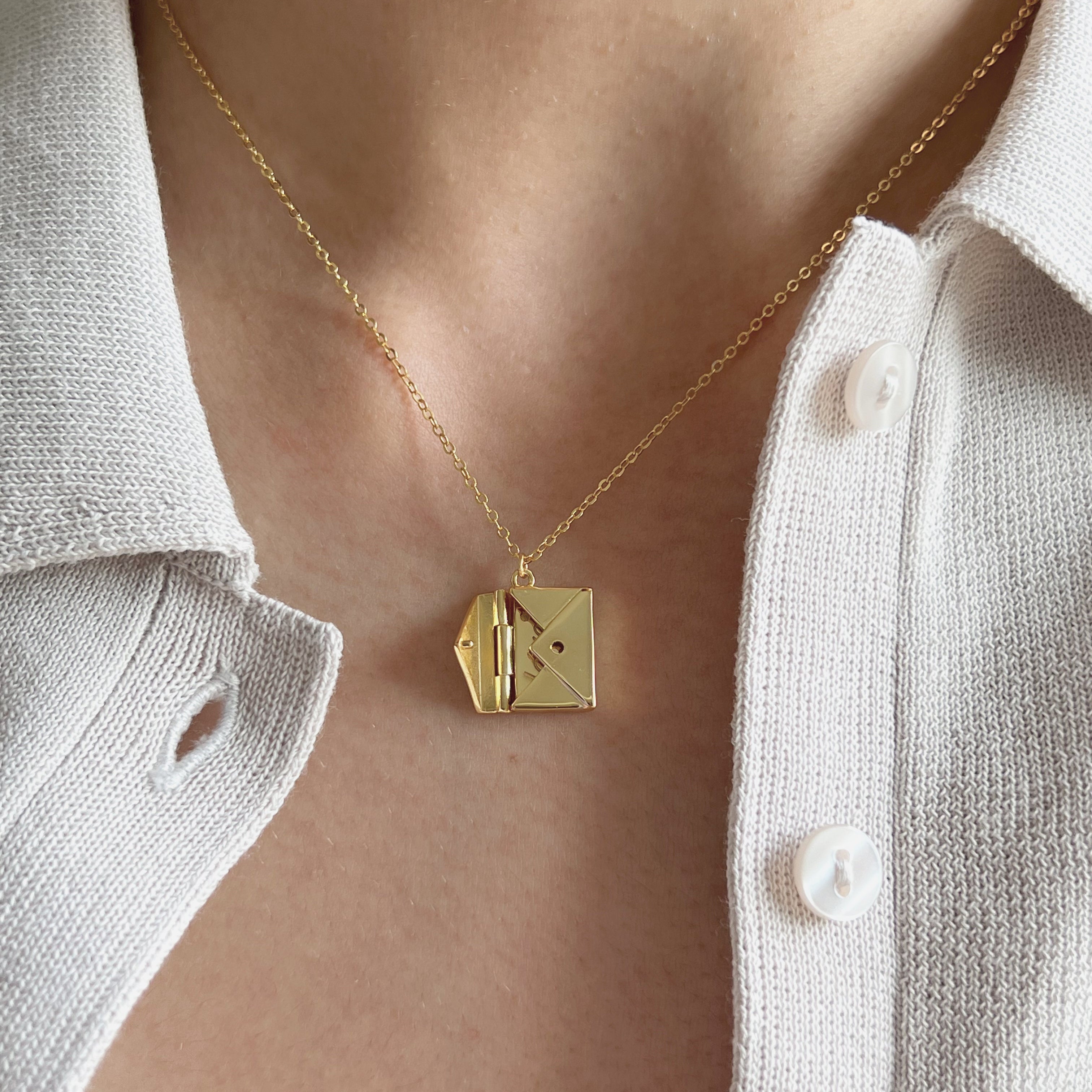 Envelope Necklace