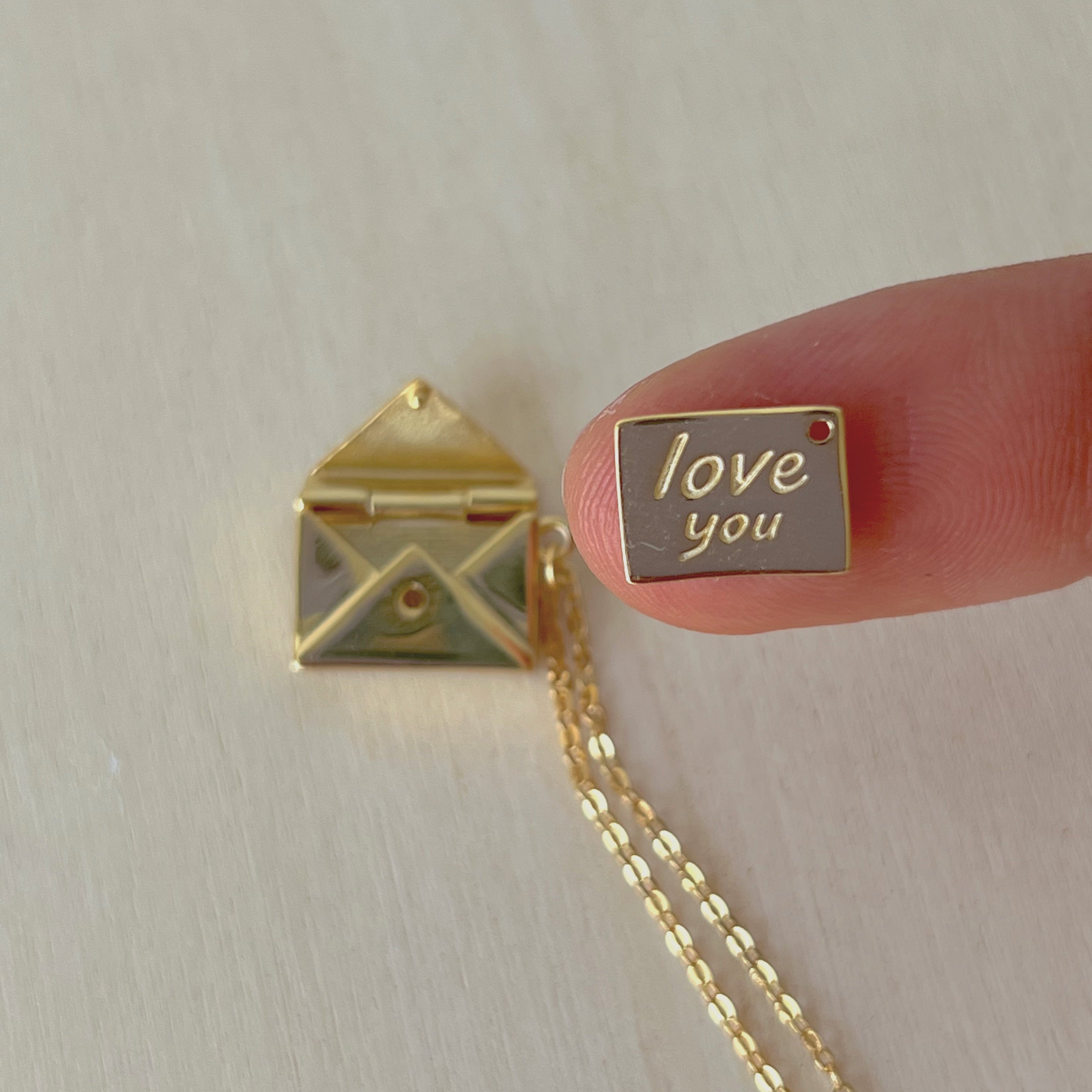 Envelope Necklace