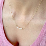 Pearl Bar Necklace