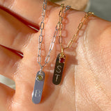 Initial Bar Necklace