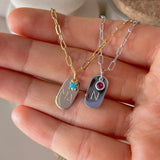 Initial Tag Necklace