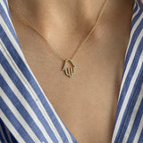 Hamza Hand Necklace