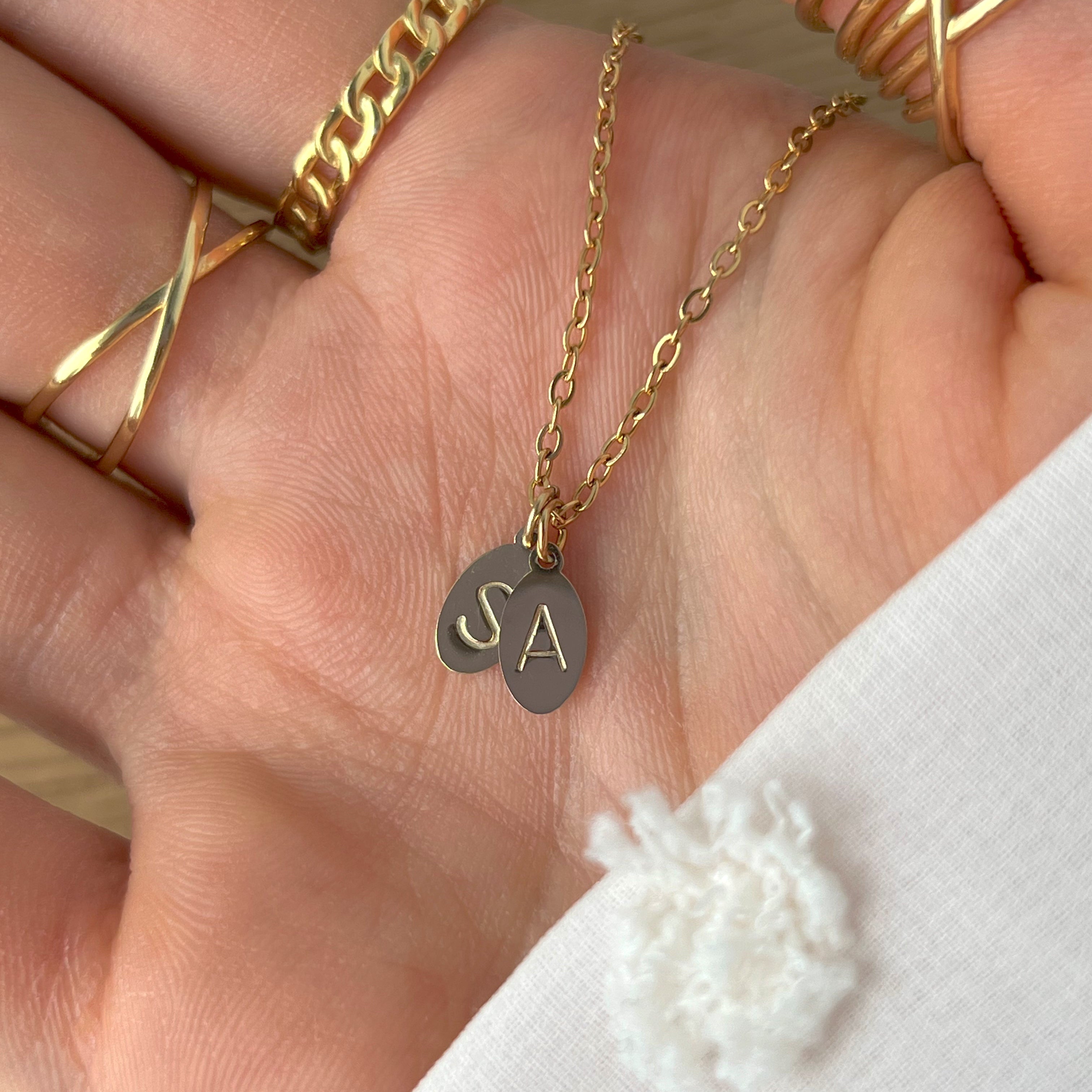 Double Oval Necklace