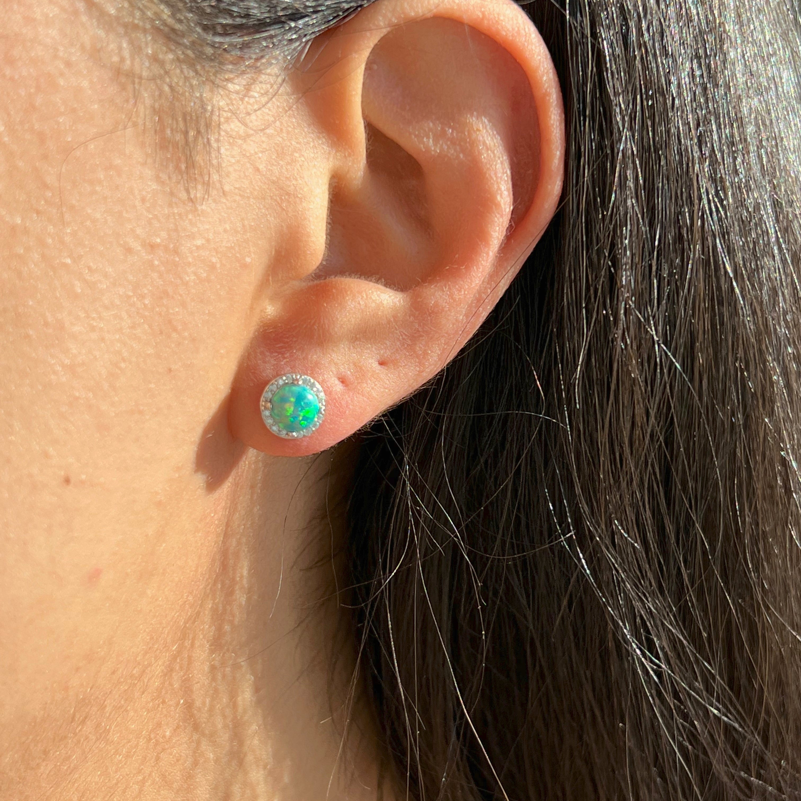 Dreamy Opal Earrings