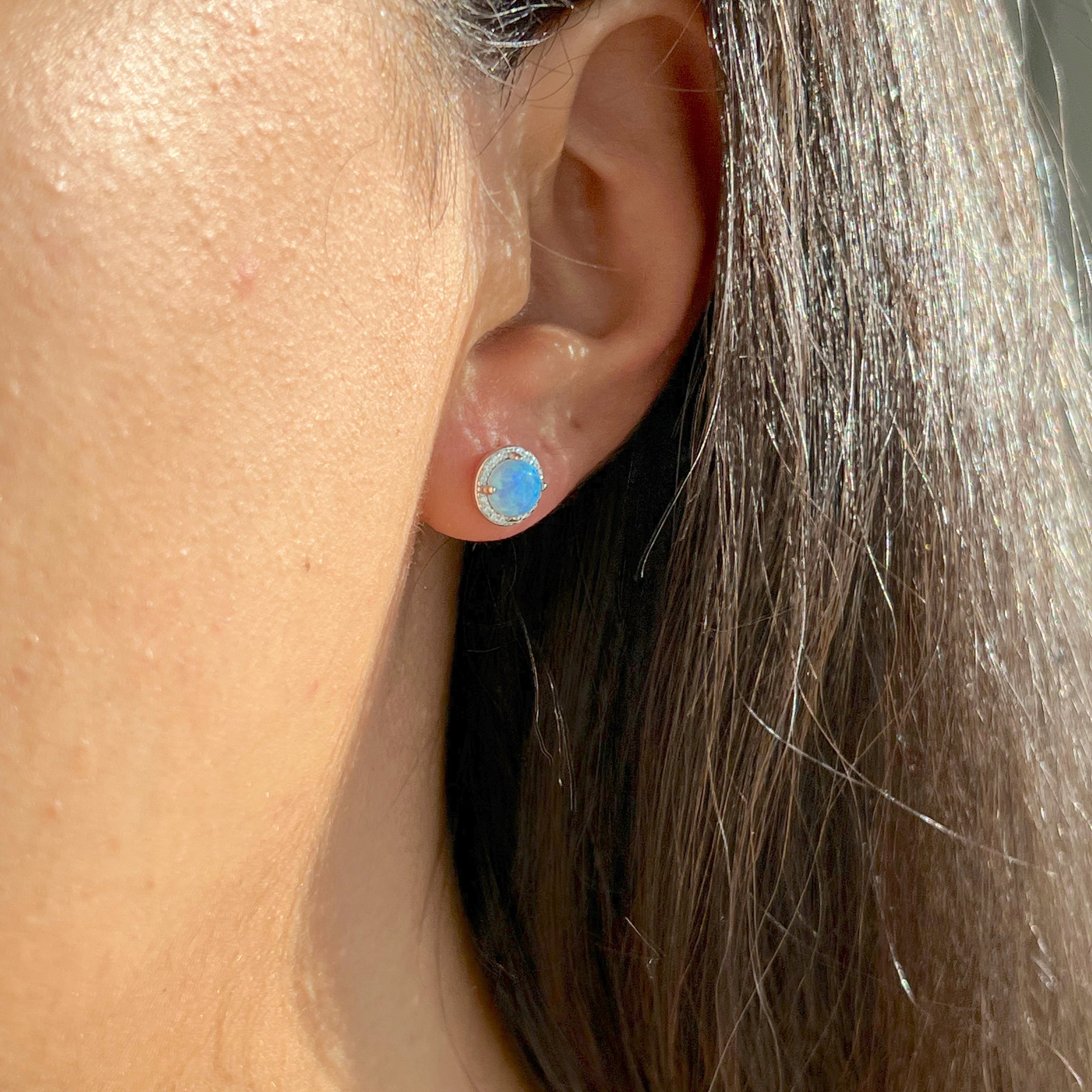 Dreamy Opal Earrings