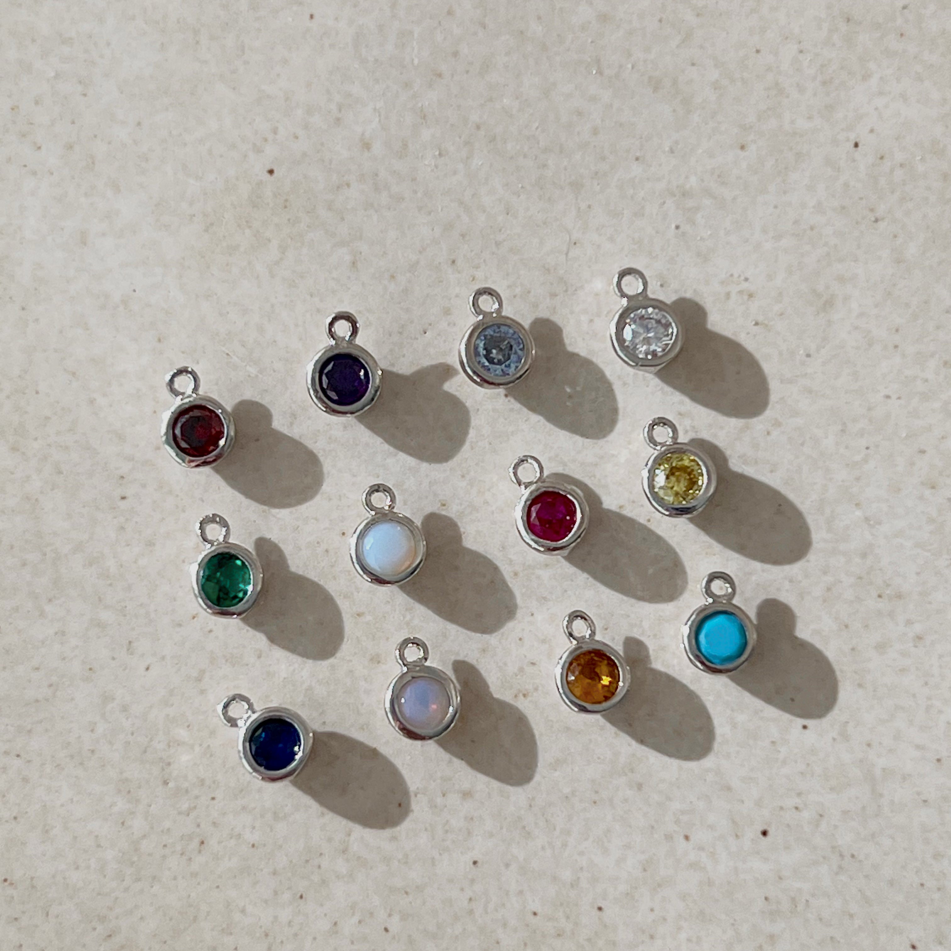 Birthstone Charm (For Necklace & Bracelet)