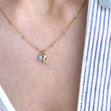 Initial Charm Necklace