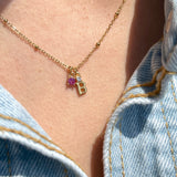 Initial Charm Necklace