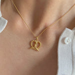 Pretzel Necklace