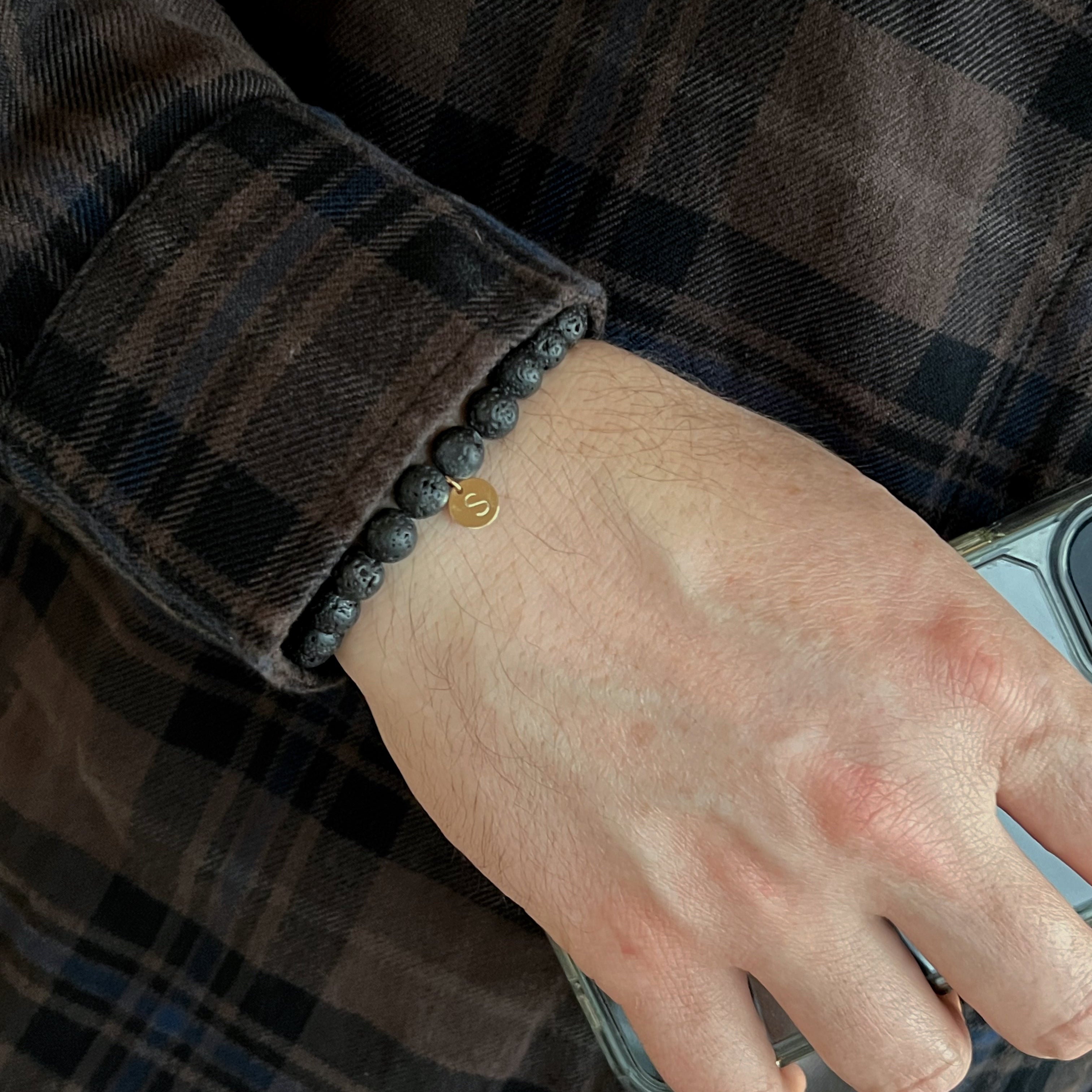 Lava Stone Bracelet