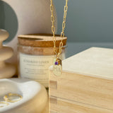 Initial Tag Necklace