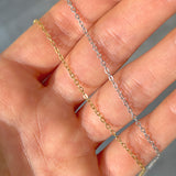 Initial Coin Necklace