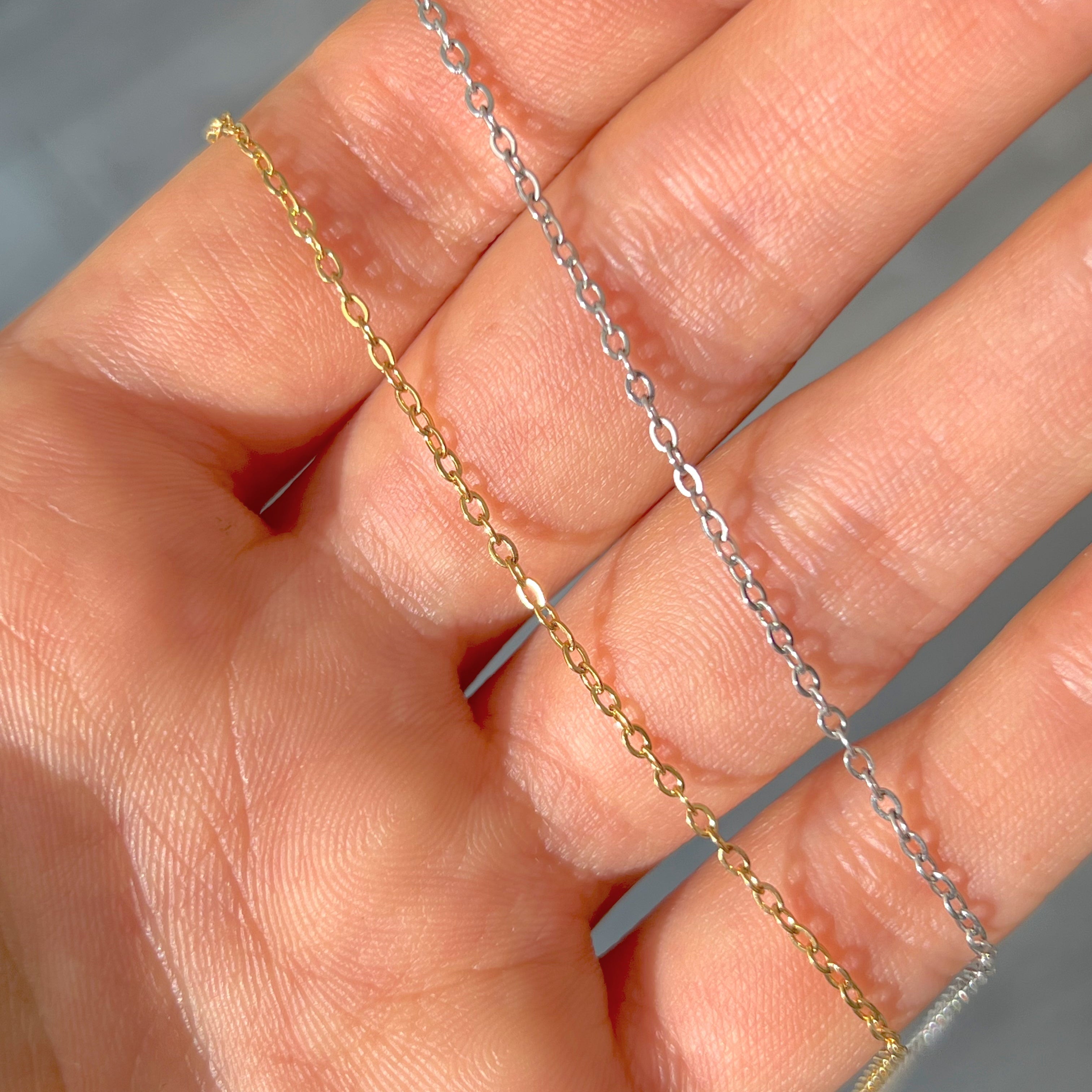 Initial Coin Necklace