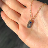Initial Tag Necklace