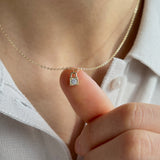 Tiny Lock Necklace