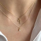 Tiny Lock Necklace