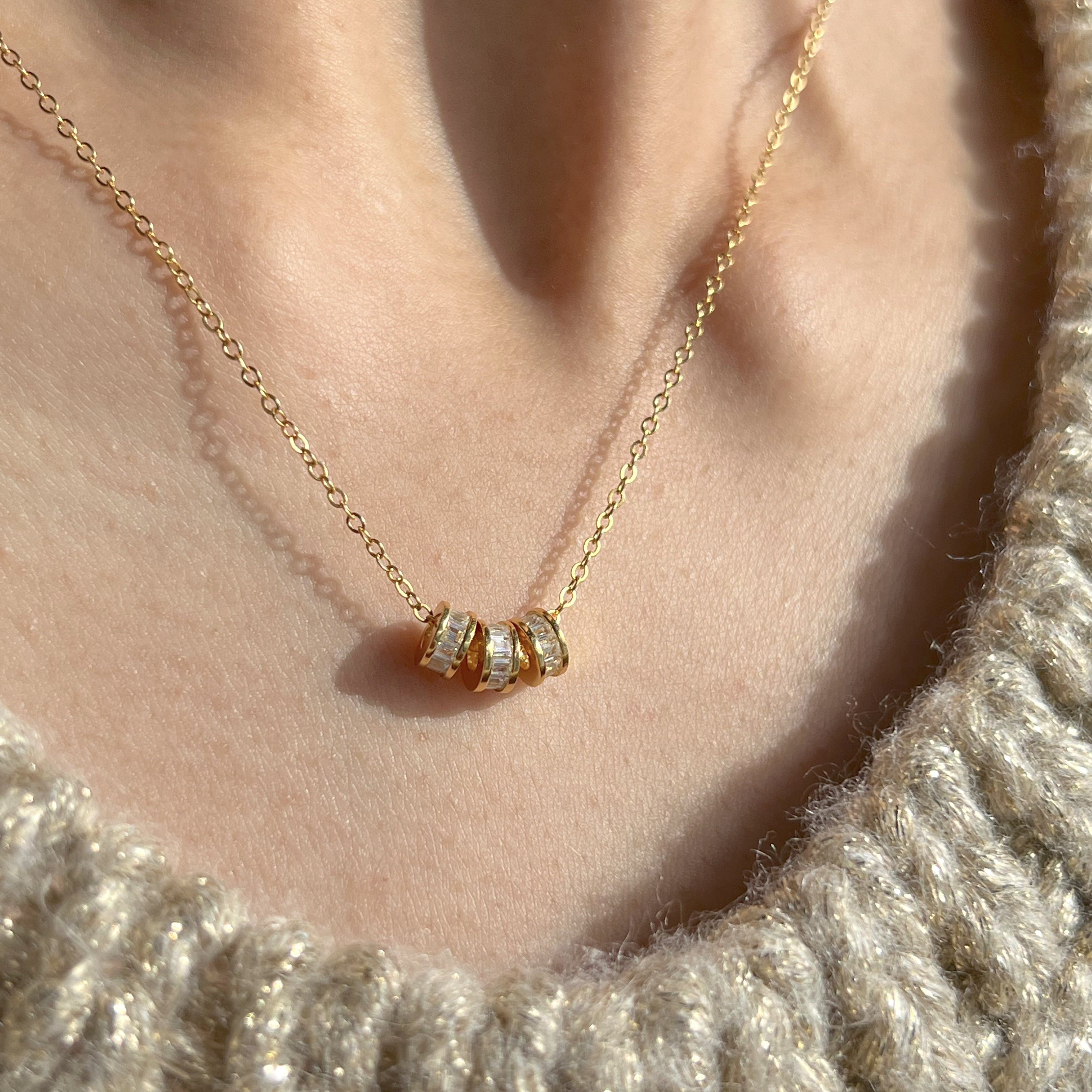 Diamond Trio necklace