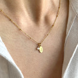 June Initial Necklace