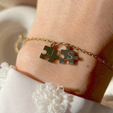 Double Puzzle Bracelet