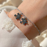 Double Puzzle Bracelet