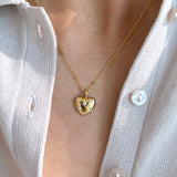 My Diamond Heart Necklace