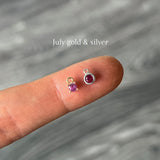 Birthstone Charm (For Necklace & Bracelet)