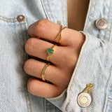 Oval Jade Ring