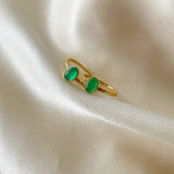 Oval Jade Ring