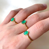 Oval Jade Ring