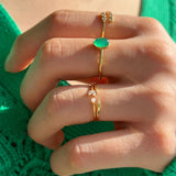 Oval Jade Ring