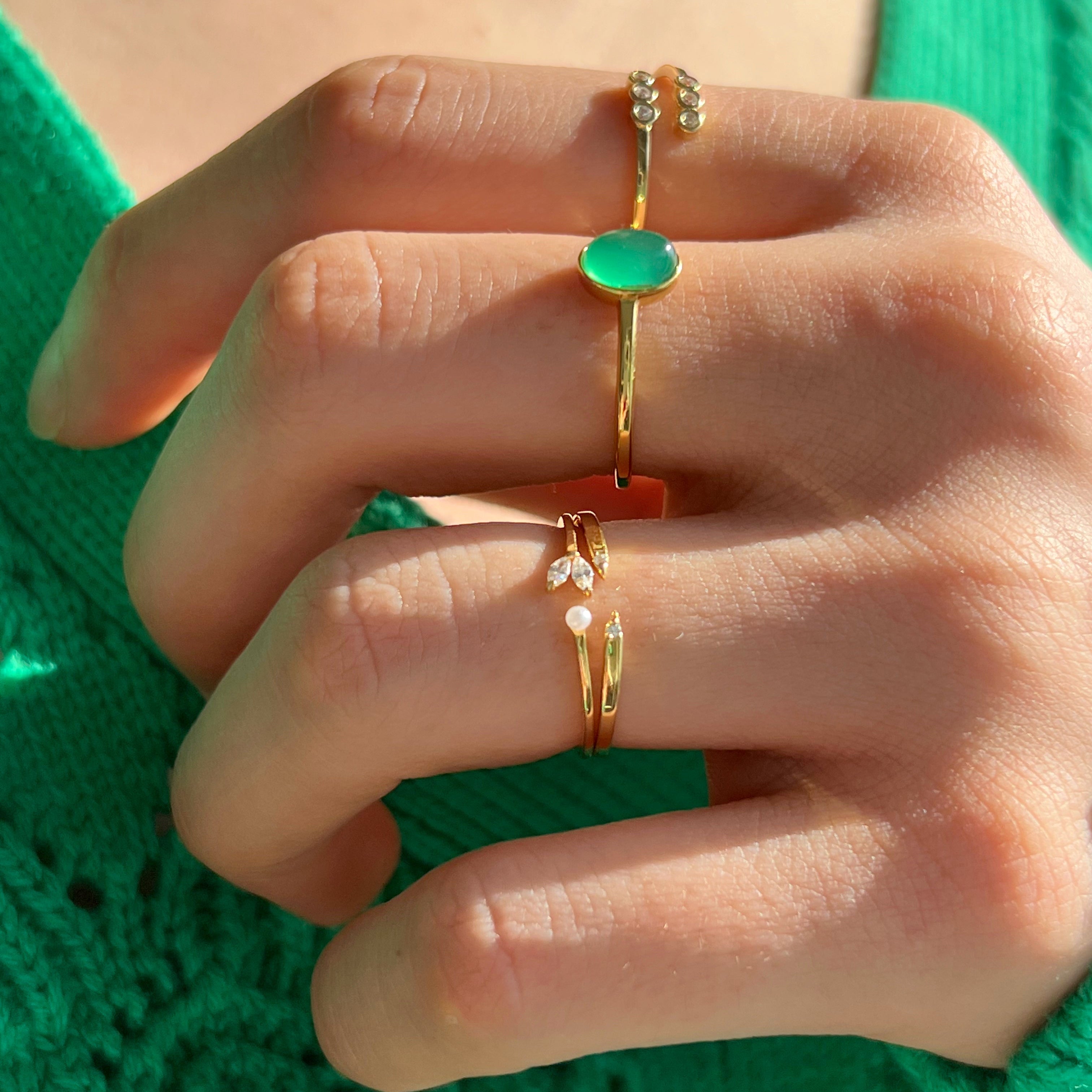 Oval Jade Ring