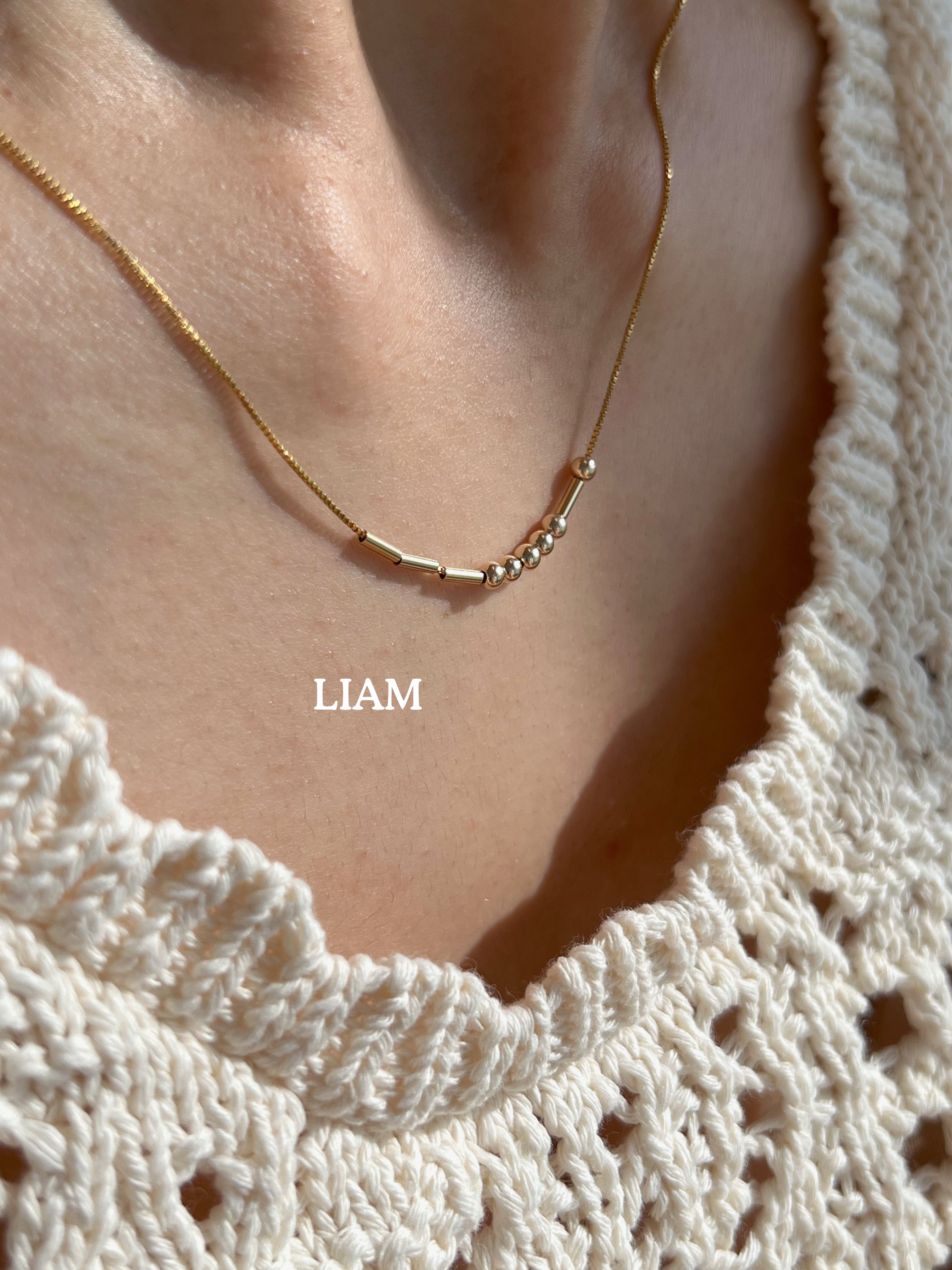 Tulas Shop Morse Code Necklace