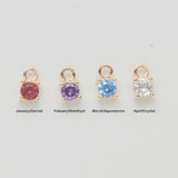 Birthstone Charm (For Necklace & Bracelet)