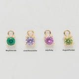 Birthstone Charm (For Necklace & Bracelet)
