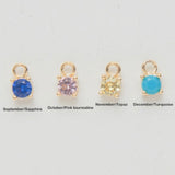 Birthstone Charm (For Necklace & Bracelet)