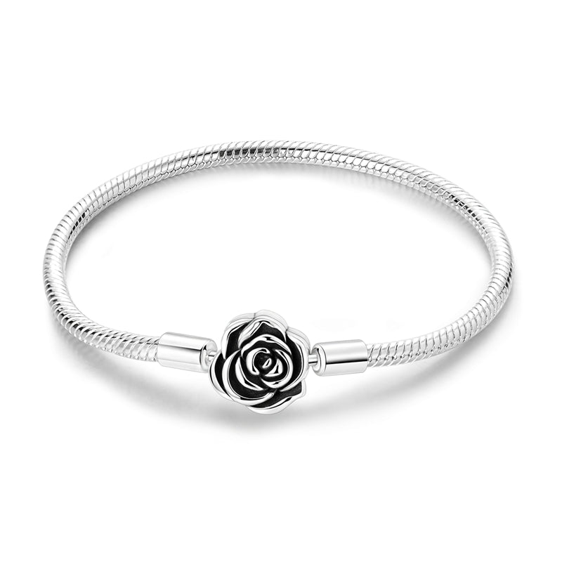 Rose Petal Charm Bracelet